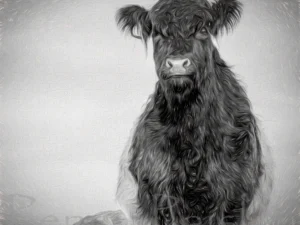 'Beltie' - Limited Edition Print