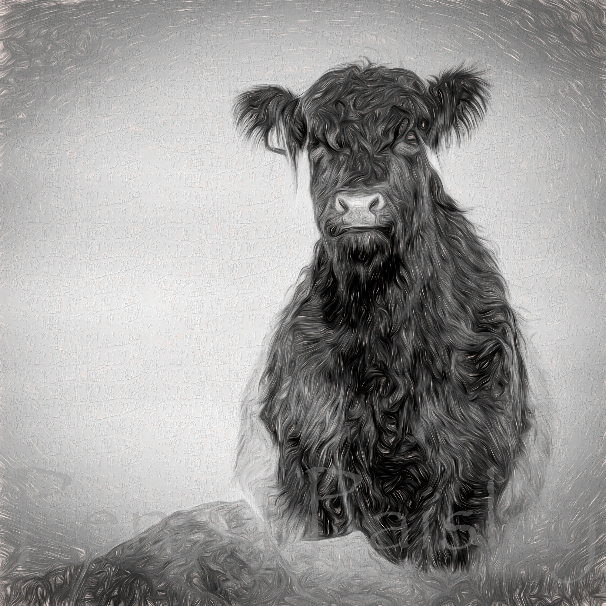 'Beltie' - Limited Edition Print